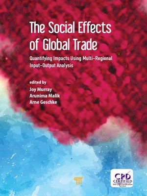 cover image of The Social Effects of Global Trade